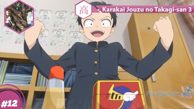 Karakai Jouzu no Takagi-san temporada 3 capítulo 4 sub español
